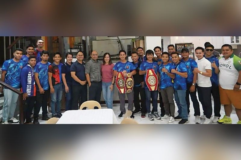 Gobernador sa Bohol midayeg sa PMI Boxing