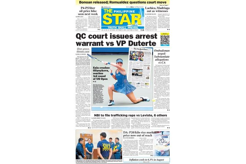 The STAR Cover (September 5, 2026)
