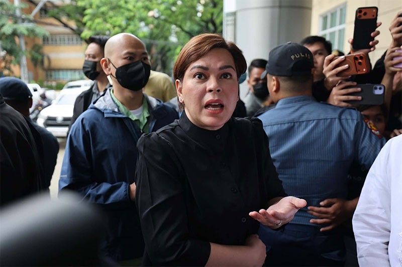 VP Sara nagpiyansa