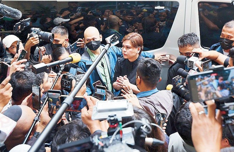 VP Sara posts P360K bail for threats case