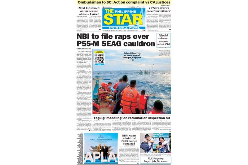 The STAR Cover (September 7, 2026)