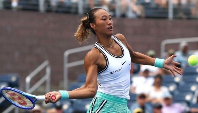 Zheng, Potapova pull off upsets to reach US Open last 16