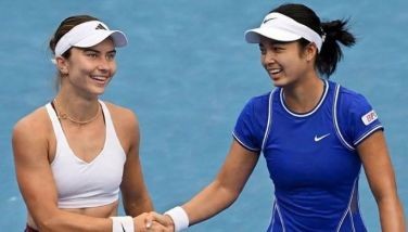 Eala sibak na sa US Open