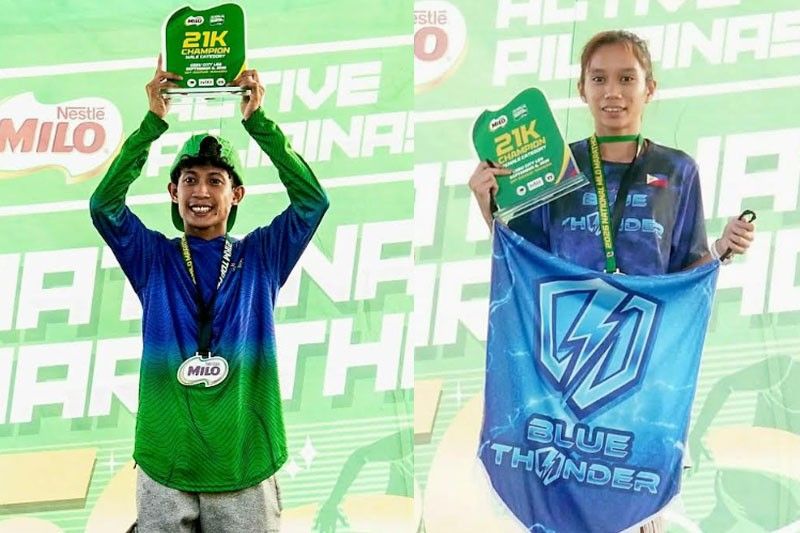 Dizon, Zamora rule Milo Marathon-Cebu leg