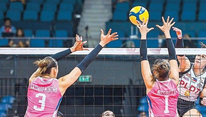 PLDT Hitters salvage podium honors
