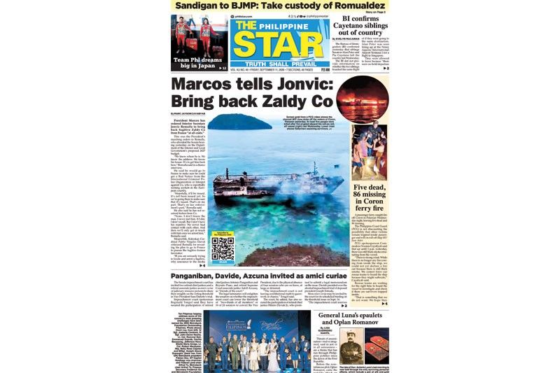 The STAR Cover (September 11, 2026)