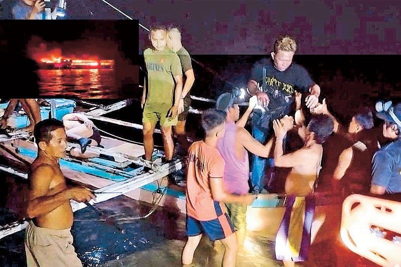 Five dead, 86 missing in Coron ferry fire