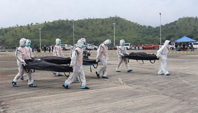The Philippine Coast Guard (PCG) recovered 30 bodies from MV June Aster, which were brought to the Port of Borac, on September 12, 2026.