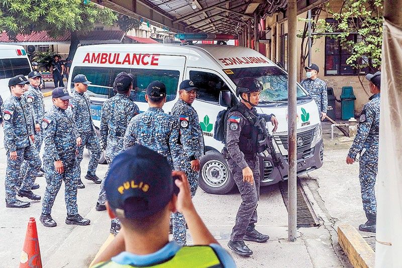 Romualdez taken to PGH for independent medical check