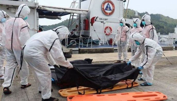 MV June Aster captain turns up five days after ferry fire off Coron