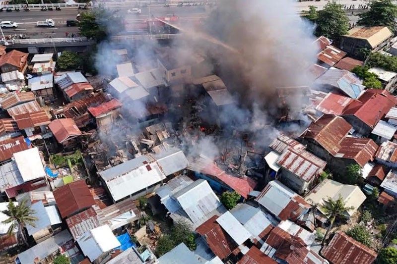Morning blaze razes 47 structures in Talisay City
