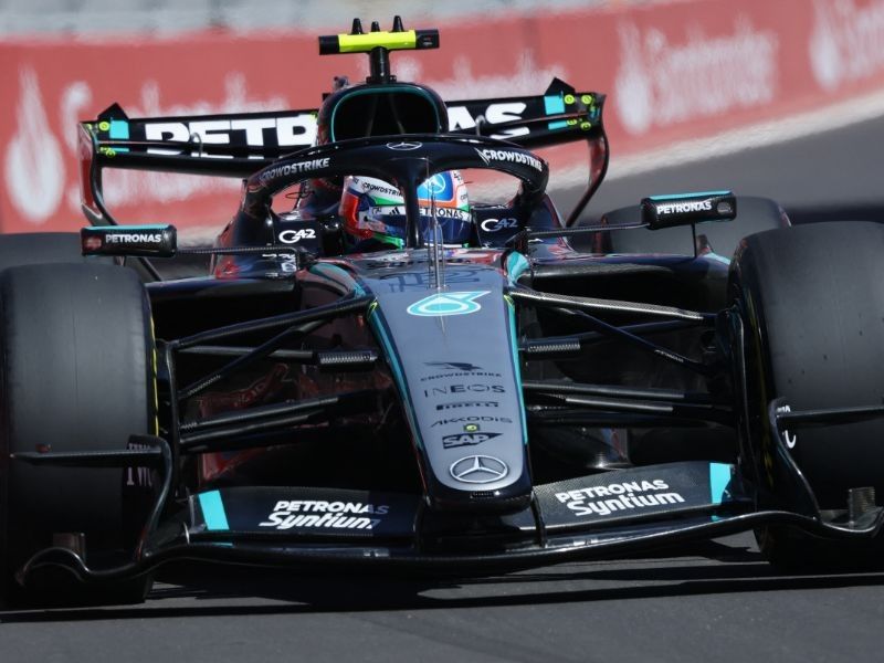 Antonelli on top ahead of Ferraris in Madrid practice