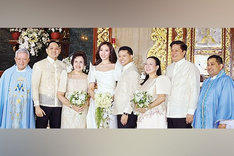 Brian and Margie’s wedding brings together showbiz and politics