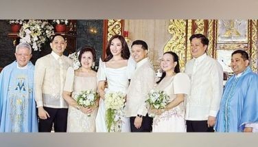 Brian and Margie’s wedding brings together showbiz and politics