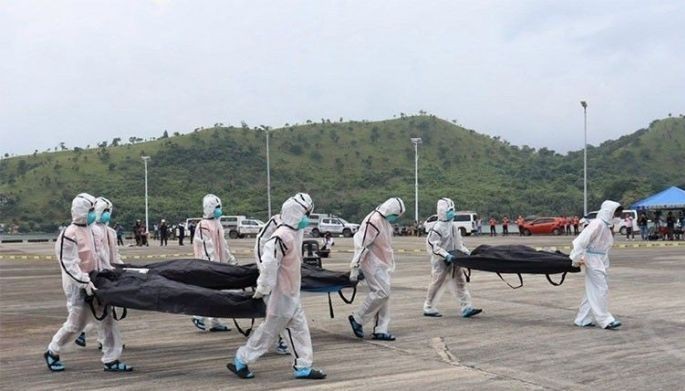 &lsquo;Mass grave&rsquo; sa ferry fire victims hinukay, 41 pang bangkay narekober