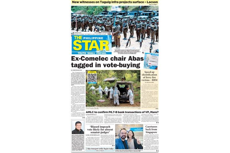 The STAR Cover (September 14, 2026)