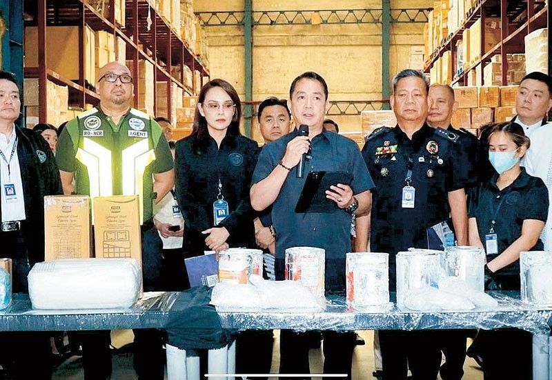 BOC, PDEA uncover 15 boxes of illegal drugs from Canada