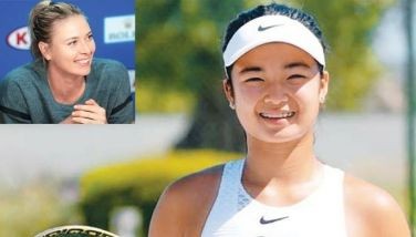 Maria Sharapova bilib sa husay ni Eala