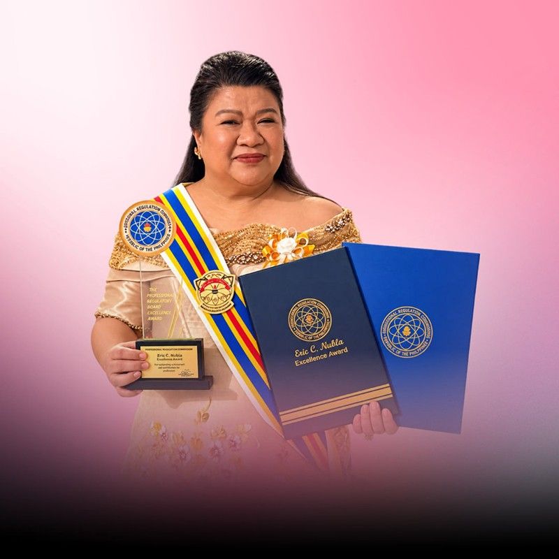 PRC honors CEU dean with Eric C. Nubla Excellence Award