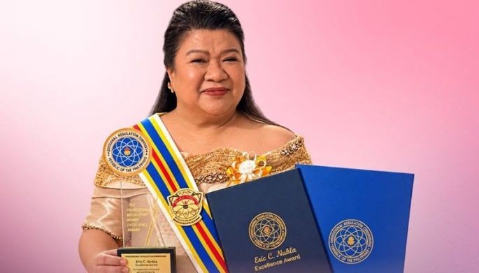 PRC honors CEU dean with Eric C. Nubla Excellence Award