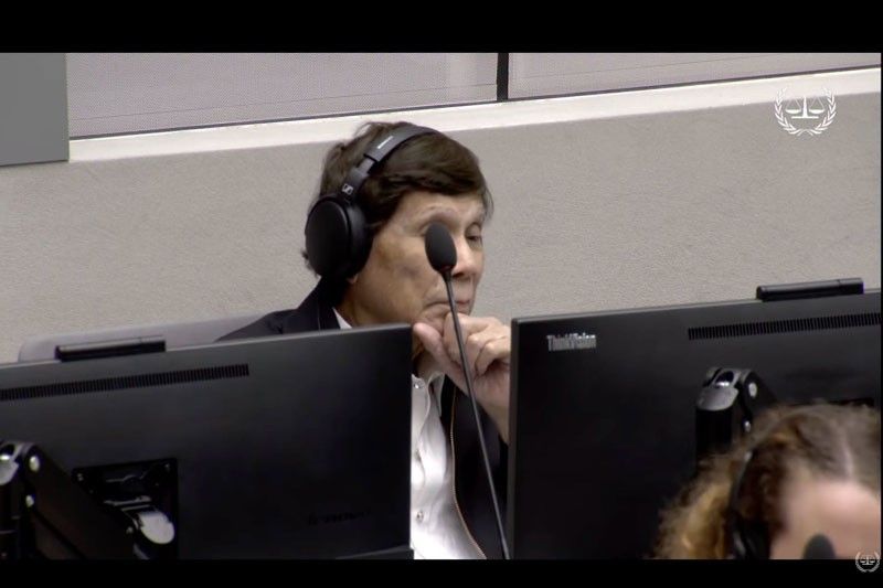 Duterte, personal na humarap sa ICC sa unang pagkakataon