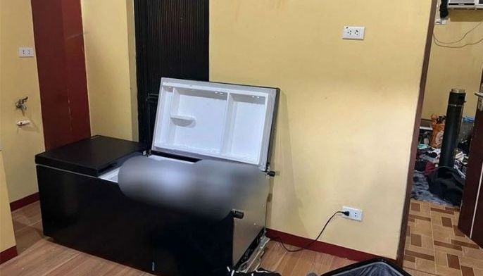 Woman found dead inside refrigerator