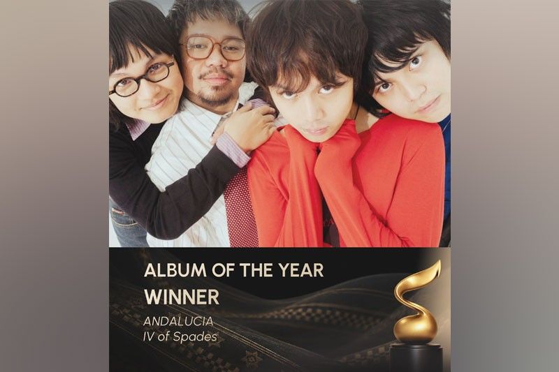 IV of Spades, SB19, Dionela win big at the Awit Awards IV of Spades, SB19, Dionela win big at the Awit Awards