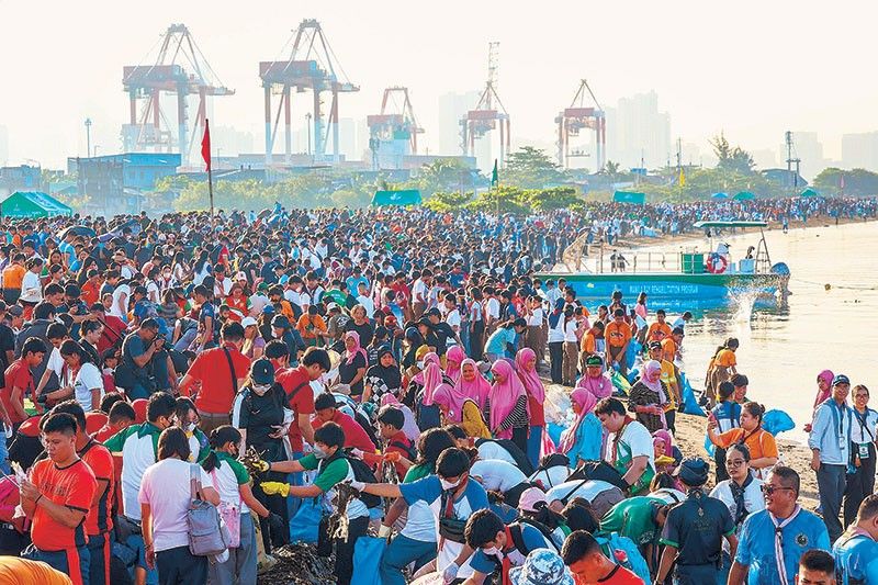 6,000 join coastal cleanup at Baseco