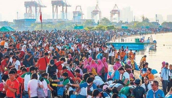 6,000 join coastal cleanup at Baseco