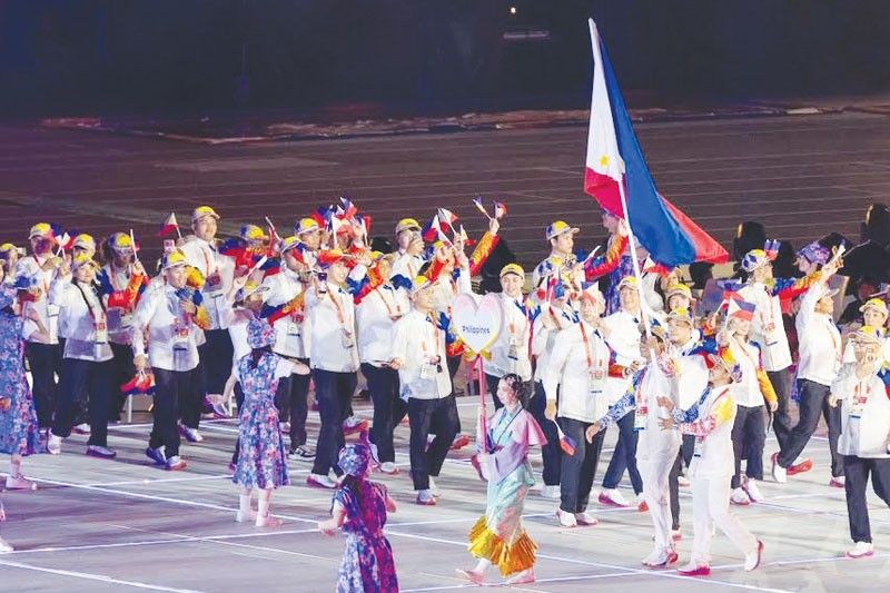 20th Asian Games opening ceremony makulay