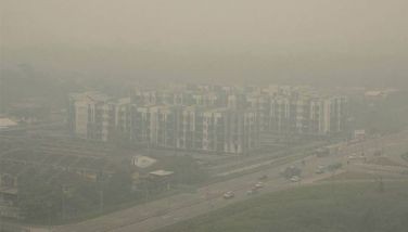 Haze from Indonesia forest fires affects Visayas Mindanao