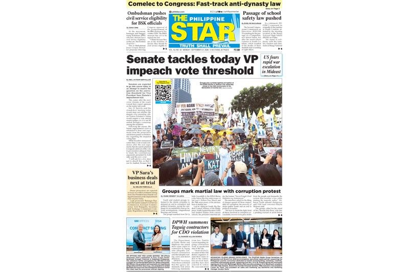 The STAR Cover (September 21, 2026)