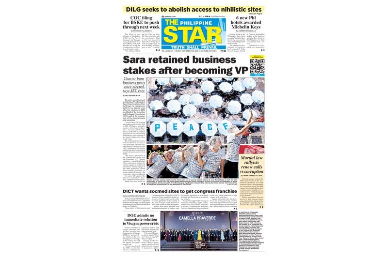 The STAR Cover (September 22, 2026)