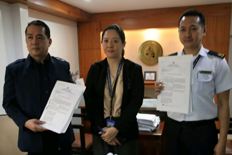 14 katao kinasuhan ng BOC sa DOJ