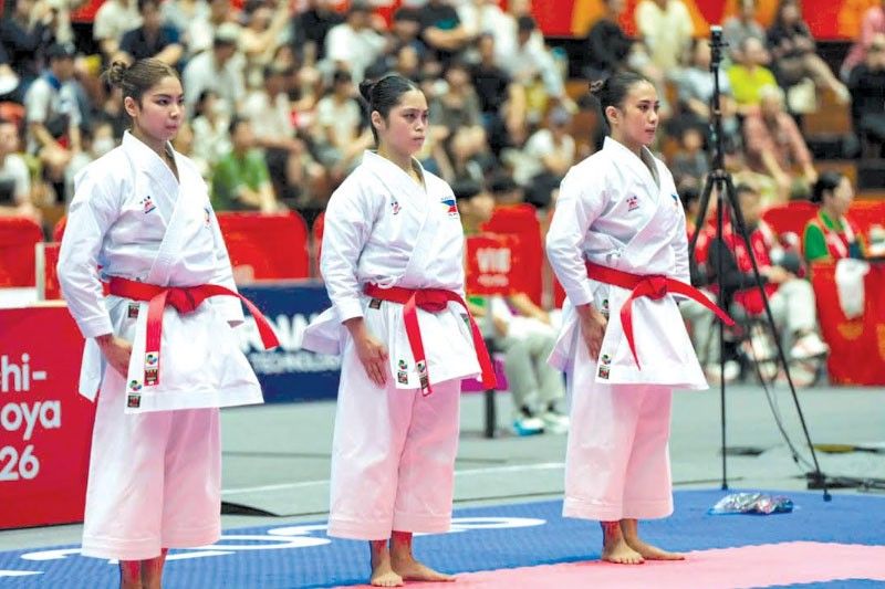 Filipina karatekas grab historic team kata bronze at Asiad
