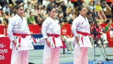 Filipina karatekas grab historic team kata bronze at Asiad