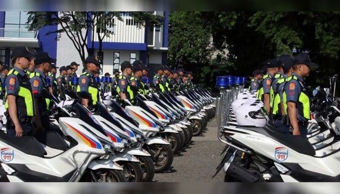 NCRPO tumanggap ng 73 Unified 911 motorcycle sa DILG