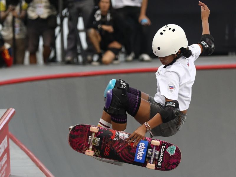 Young Paris enters Asian Games skateboarding final