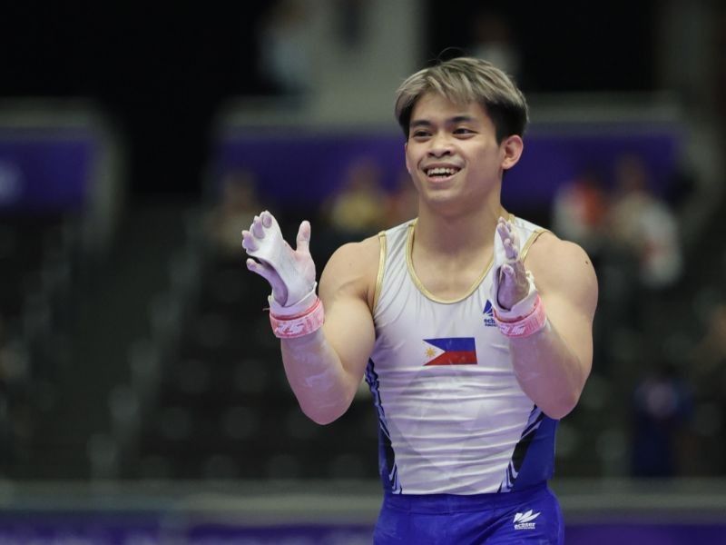 Carlos Yulo asserts floor exercise supremacy to deliver Philippines’ first Asian Games gold in Nagoya