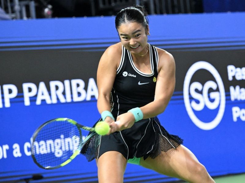 Eala stunned in Singapore Open