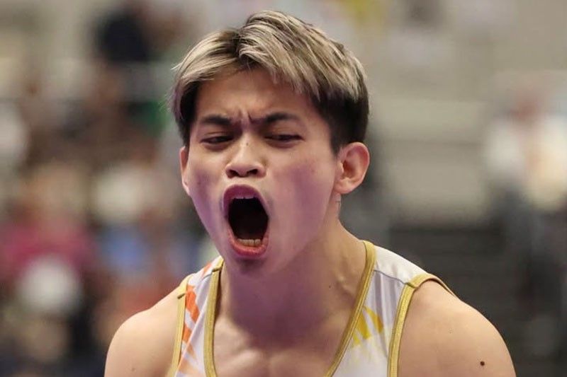 Carlos wagi sa vault, ika-2 ginto kinana
