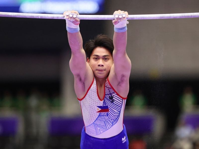 Eldrew Yulo makes Asian Games breakthrough with horizontal bar bronze