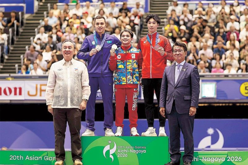 Yulo completes golden set