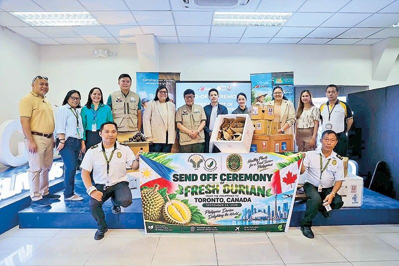 Philippines makes first shipment of durian, mangosteen to Canada