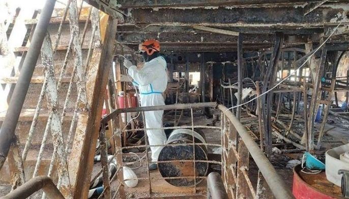 &lsquo;Flammable cargo sparked fire on June Aster&rsquo;