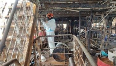 ‘Flammable cargo sparked fire on June Aster’