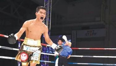 Simsri keeps IBF light fly crown with 2nd round TKO of Vicelles, trains sights on Suganob next