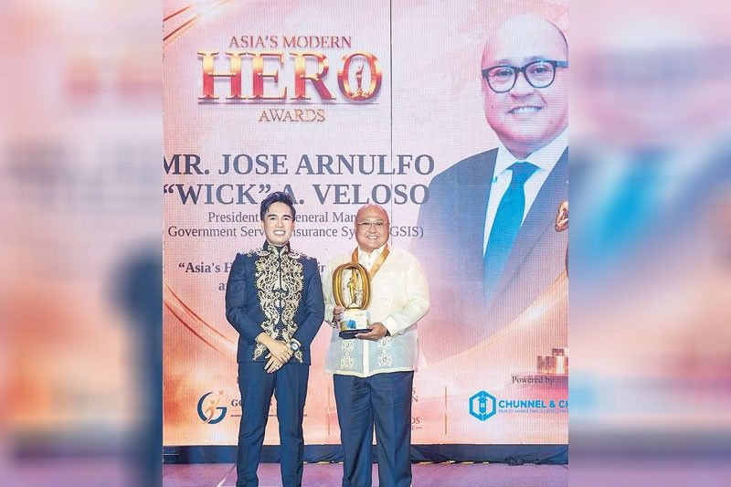 GSIS chief named Asia’s Modern Hero for public service