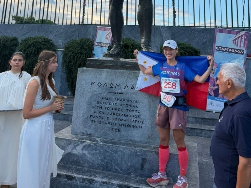 Uy completes 246-km Spartathlon race