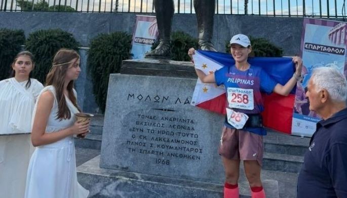 Uy completes 246-km Spartathlon race